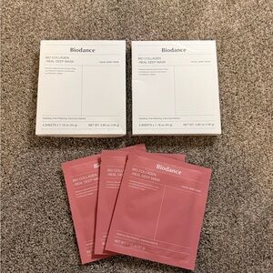 Bio Collagen Real Deep Mask - White and Pink